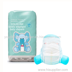 breathable lovely anime cartoon sap diffusion layer baby diaper pampas