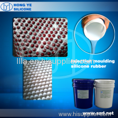 Transparent silicone rubber liquid silicone rubber