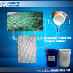 Transparent silicone rubber liquid silicone rubber