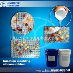 Transparent silicone rubber liquid silicone rubber