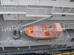 water jet 6m solas fast inflatable rescue boat with A type davit winch CCS NK