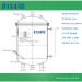 Lining Teflon PFA chemical storage equipment for semiconductor industry