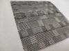 Black woven square glass lamination mesh