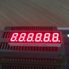 Small Size 6 Digit 0.3&quot; common cathode 7 segment led display for instrument panel