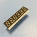 малый размер 6 цифр 0,3 "общий катод 7-сегментный светодиодный дисплей для приборной панели