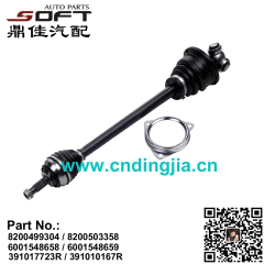 Driveshaft complete Front Left 8200499304 / 8200503358 / 6001548658 / 6001548659 / 391017723R / 391010167R For Renault