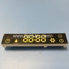 Low cost ultra white 7 segment led display module for kitchen hood /range hood