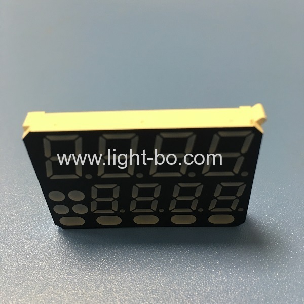 Customized Multicolour 8 Digit 7 Segment LED Display common anode for Temperature Controller
