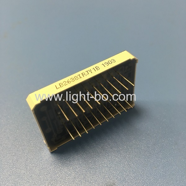 Customized Multicolour 8 Digit 7 Segment LED Display common anode for Temperature Controller