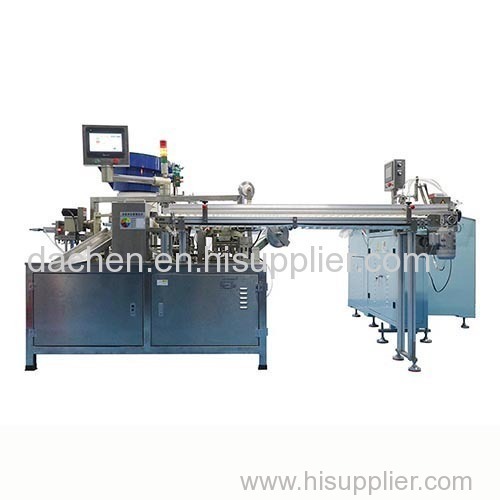 Automatic cosmetic tube capping machine