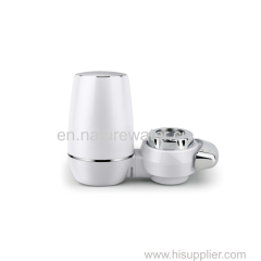 High-end update 360knob free tap water purifier with sintered coconut activated carbon or ceramic cartridge