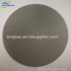 dutch stainless steel wire mesh/filter disc