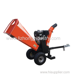 15hp 100mm max chipping honda engine wood chipper machine