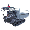 6.5Hp 320Kgs Load Capacity 6+2 Gears Manual Tipping Rubber Track Mini Transporter