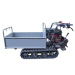 6.5Hp 320Kgs Load Capacity 6+2 Gears Manual Tipping Rubber Track Mini Transporter