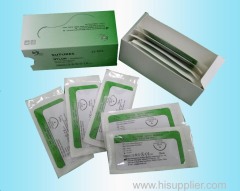 Non absorbable nylon suture with needle