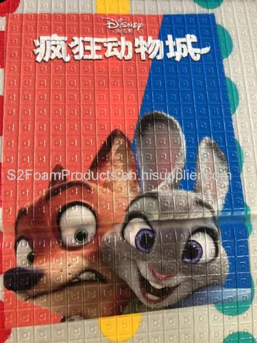 Customized High Elastic TPU film baby soft PU foam play mat