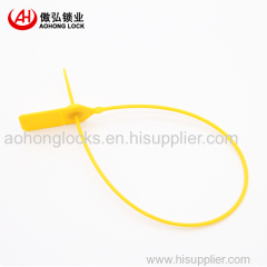 tamper security bag plastic strip lock barcode factory price