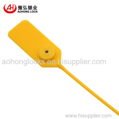 tamper security bag plastic strip lock barcode factory price