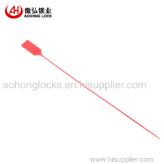 tamper security bag plastic strip lock barcode factory price