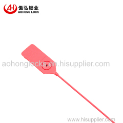 One-time tamper proof plastic seal lock plastic strip seals best price