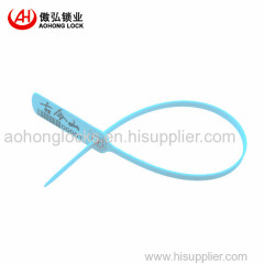 tamper proof plastic seal lock plastic strip seals