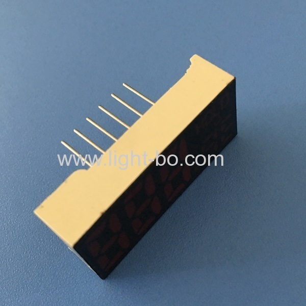 Customized ultra red triple digit 7 segment led display common anode for Temperature control