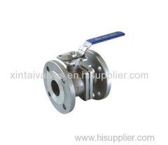 DIN FLANGE STAINLESS STEEL BALL VALVE