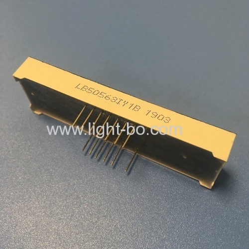 Super bright yellow 0.56 5 Digit 7 Segment LED Display Common Anode for process controller