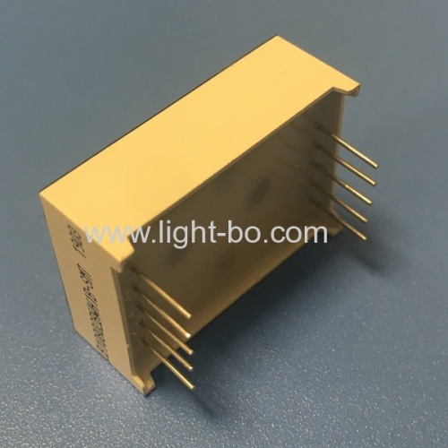 Ultra white 0.8inch 7 Segment led display common anode with White segments