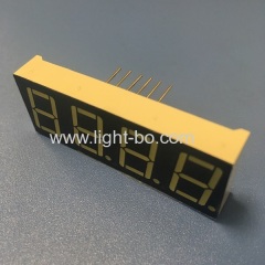 Ultra white 4 digit 14.2mm (0.56 inch) common anode 7 segment led display for Instrument panel