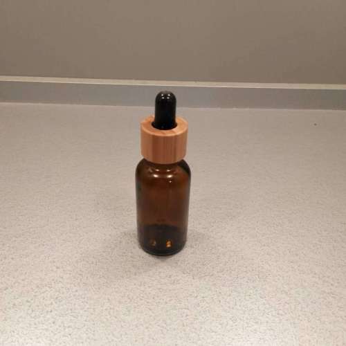 30ml Amber essential oil glass bottle