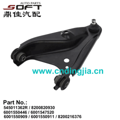 Control Arm Lower Front / Left 545011362R / 8200820930 / 6001550446 / 6001547520 / 6001550909 / 6001550911 / 8200216376