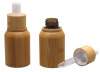 Natural Bamboo Essential Oil Dropper Bottle