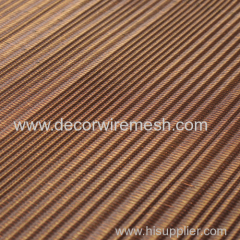 Bronze metal mesh fabric woven mesh