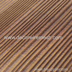 Bronze metal mesh fabric woven mesh