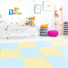 New baby toy hot sell multi color PU puzzle mat