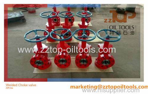 API 6A Welded Choke Valve 4 1/16