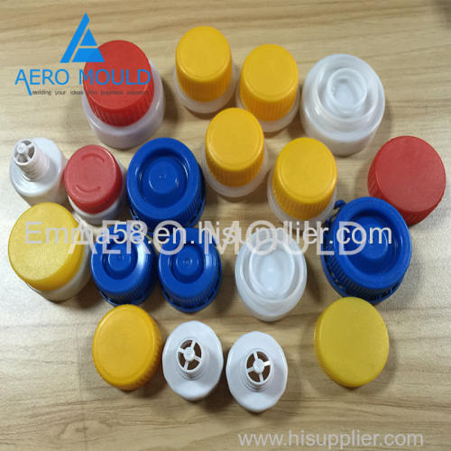 China custom high quality Plastic Injection Jelly Bottle Cap Moulding