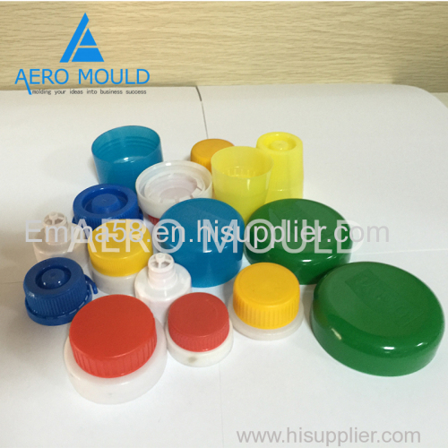 8 cavity sports drink bottle plastic cap mold