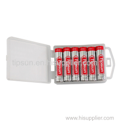 12 Pack Tipsun 1.5V AAA am4 LR03 Alkaline Battery