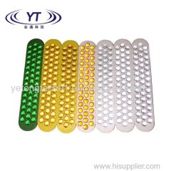 China Supplier reflective cat eye 43 Glass Beads Reflector