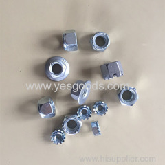 Hex nut lock nut k-cap nut