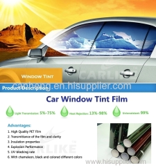 OEM best price PET self adhesive heat insulation privacy car solar film window glass film wholesale