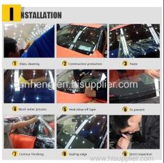 OEM best price PET self adhesive heat insulation privacy car solar film window glass film wholesale
