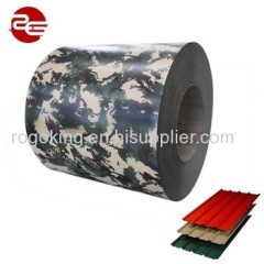 wooden and camouflage printed ppgi coil z80gsm paint thick35um
