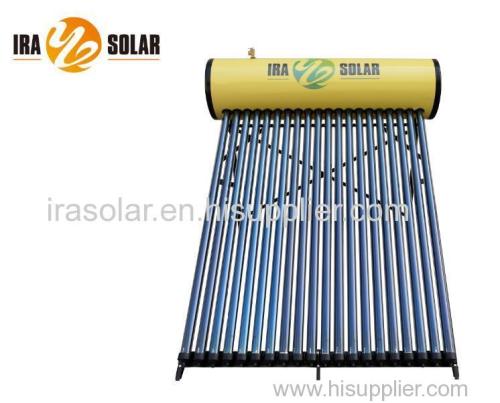 Heat pipe pressurized solar water heater 200L20tubes