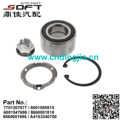 Wheel Bearing Repair Kit 7701207677 / 6001550915 / 6001547686 / 8660001818 / 8660001996 / A4153340700 For Renault Largu