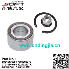 Wheel Bearing Repair Kit 6001547696 / 7701205779 / 402105733R / 402104249R / 7701464049 / 402102977R For Renault Largus