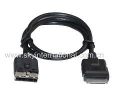 Aux Cable For iPod iPhone 4 4S For Jaguar Land Rover Range Rover Sport